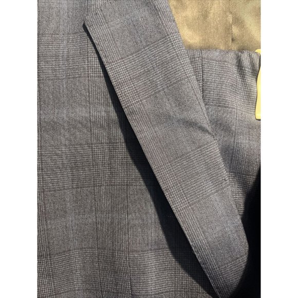 BOSS Huge Genius Wool Blue Tonal Slim Fit Suit Drago Super 160 42S US 52C IT - Picture 2 of 9